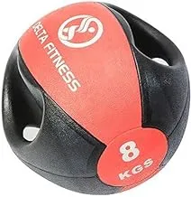 Delta Fitness Medicine Ball with Grips 8 kg
