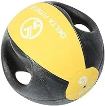 Delta Fitness Medicine Ball with Grips 9 kg