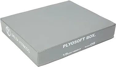 Delta Fitness Soft Plyo Box, 15 cm Size