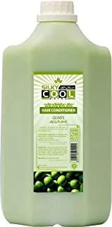 Silky Cool Hair Conditioner with Olive Oil for Strong and Nourished Hair