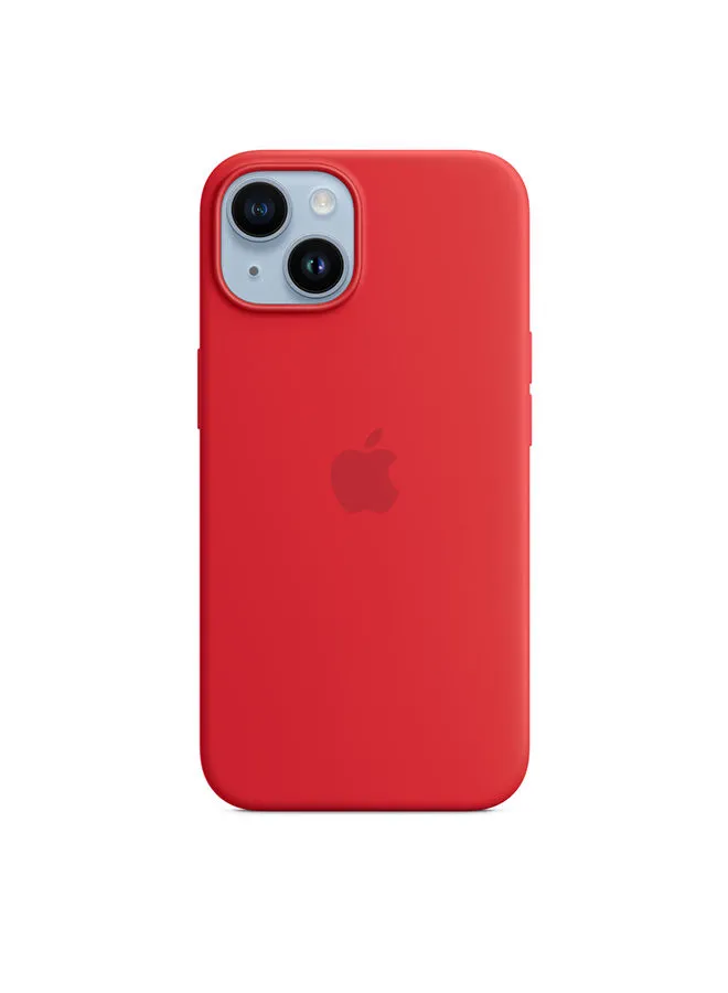 Apple iPhone 14 Pro Silicone Case with MagSafe (PRODUCT)RED