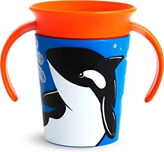 Munchkin - Miracle 360° Wildlove Trainer Cup 1pk 6oz - Orca