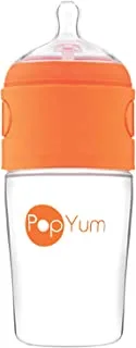 زجاجة أطفال PopYum بتركيبة مضادة للمغص بسعة 9 أونصة، مصنوعة/مختلطة/موزعة
