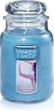 Yankee Candle Catching Rays Scented, Classic 22oz Large Jar Single Wick Candle, Over 110 Hours of Burn Time