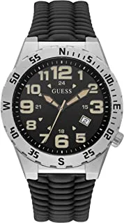 GUESS 46mm Stainless Steel Watch with Date