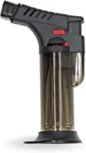 Windcera Blazer Double Jet Flame Torch Lighter | Refillable & Adjustable flame for both indoors and outdoors (Assorted colors)