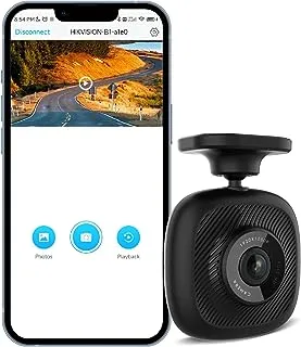 Hikvision Dash Cam + 64GB SD Card 1080P30 115Degree Wide Angle In Car Camera Dashboard Camera with G Sensor WiFi WDR Loop and Emergency Recording F2.0 APERTURE
