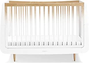 سرير المهد سنوزكوت سكاندي القابل للتحويل – أومبير، 120 × 81 × 25.5 سم، مناسب من الولادة حتى 10 سنوات مع مجموعة ملحقات