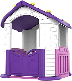Amla Care CHD-350 Korean Plastic Play House for Kids, Multicolor
