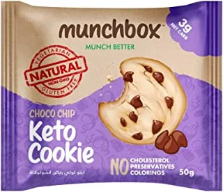 Munchbox Keto Chocolate Chip Cookie 60 g