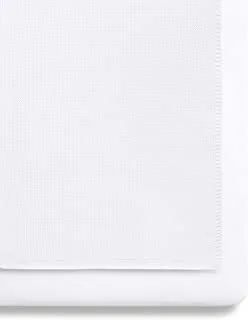 Snüz 3 Piece Crib Bedding Set – 100% Jersey Cotton – Blanket and Crib Sheets – White