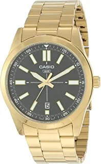 Casio Analog Black Dial Men's Watch - MTP-VD02G-1EUDF